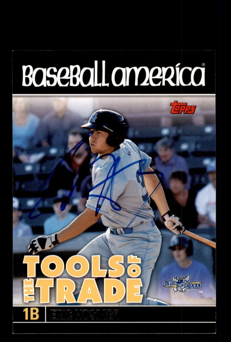 Signed Baseball Card Auto 2010 Topps Pro Debut #TT26 Eric Hosmer Royals RC