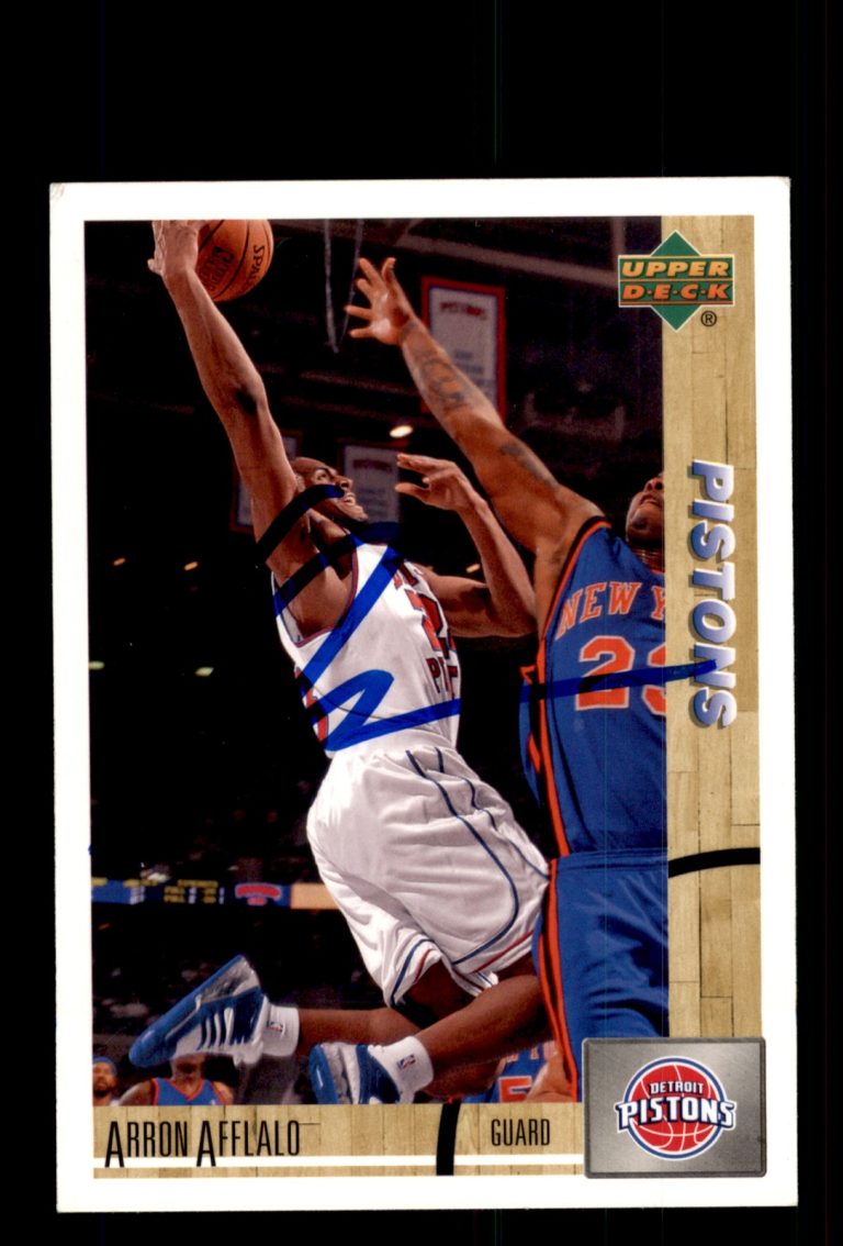Signed Basketball Card Auto 2008-09 Upper Deck Lineage #183 Arron Afflalo