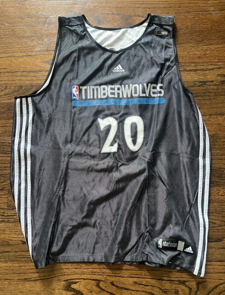 NBA SUMMER LEAGUE GAME USED JERSEY MINNESOTA TIMBERWOLVES LAWRENCE WESTBROOK