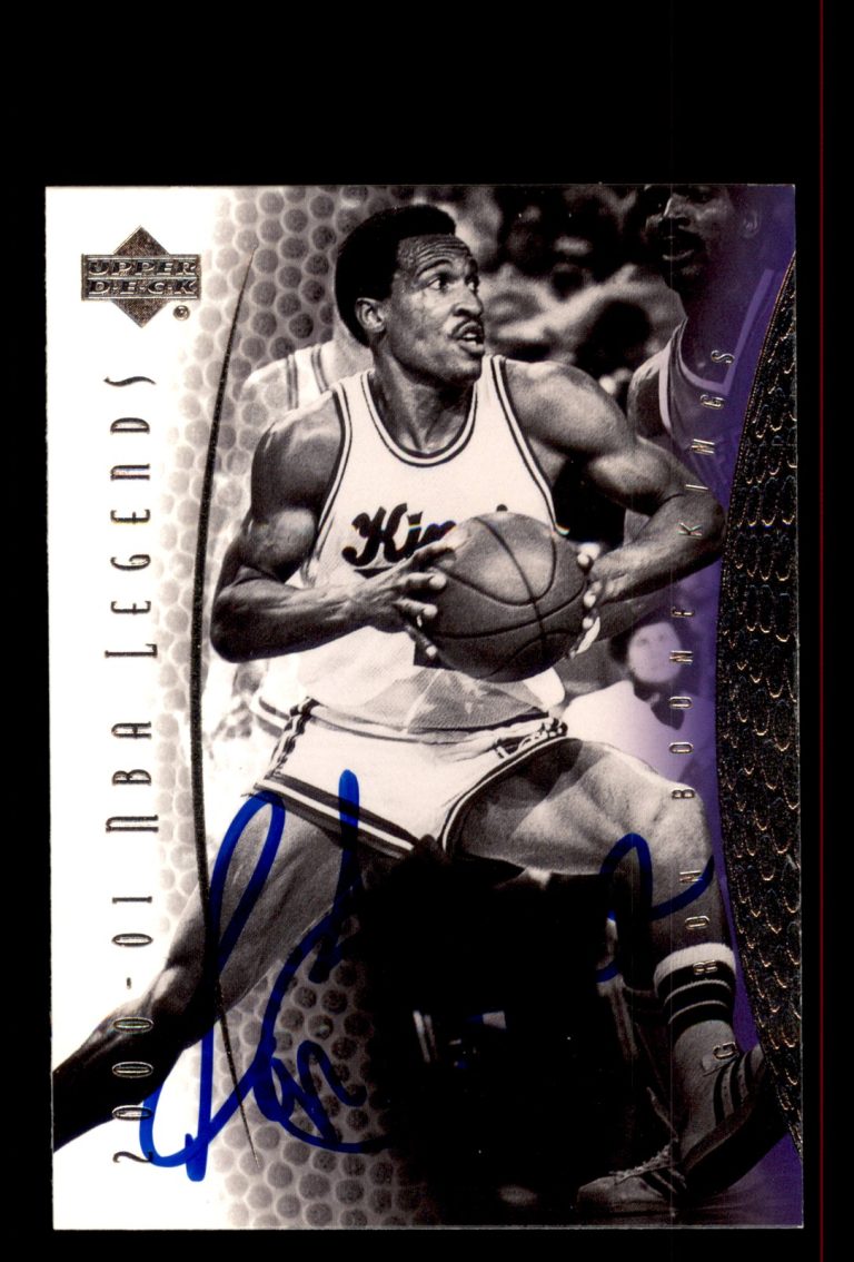 Signed Basketball Card Auto Ron Boone 2000-01 Upper Deck Legends #29 Kings