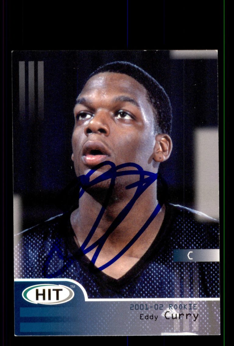 Signed Basketball Card Auto Eddy Curry 2002 SAGE HIT #42 Chicago Bulls