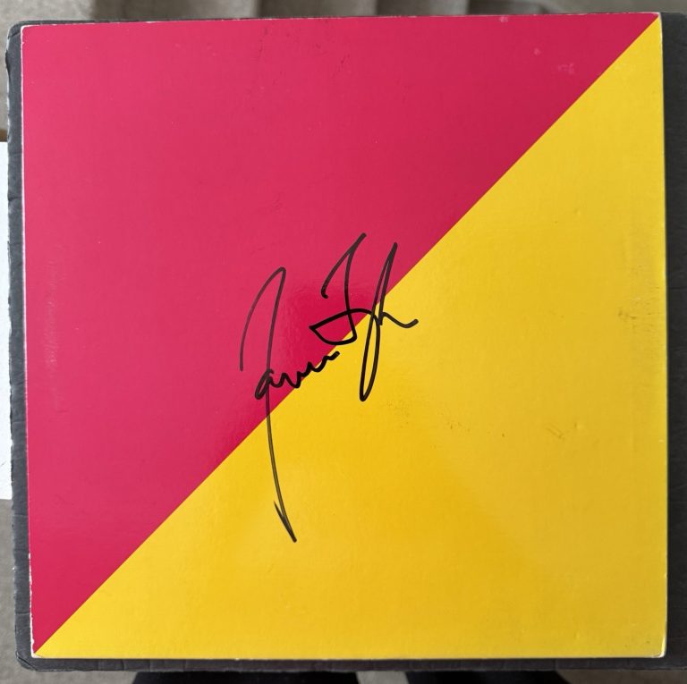 JAMES TAYLOR SIGNED VINYL FLAG JSA COA AUTOGRAPH RECORD ALBUM LP