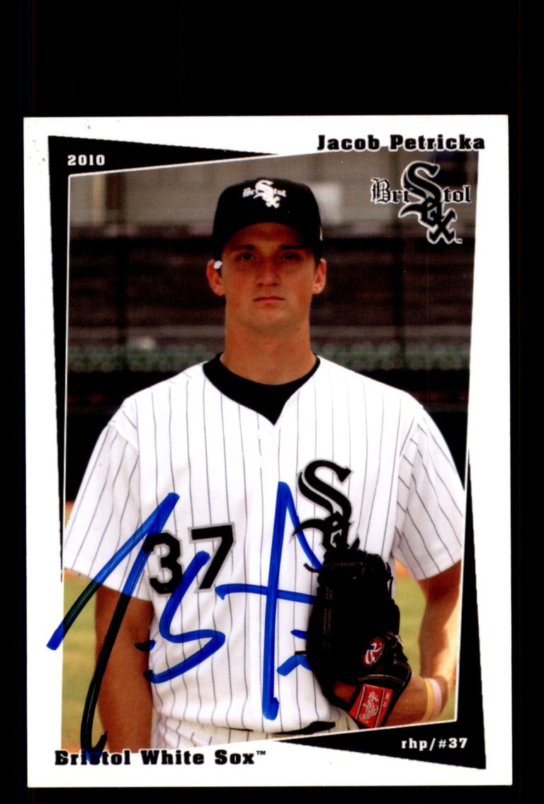 Signed Baseball Card Auto Ryan Buch 2010 Grandstand Bristol White Sox