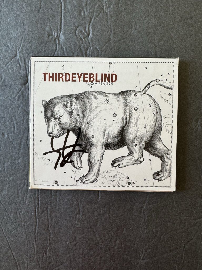 STEPHAN JENKINS SIGNED CD THIRD EYE BLIND AUTOGRAPHED URSA MAJOR JSA COA
