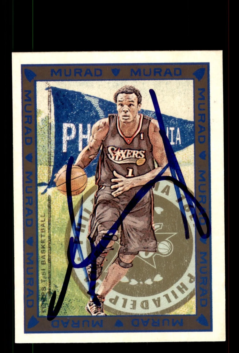 Signed Basketball Card Auto Samuel Dalembert 2008-09 Topps T-51 Murad #213 76ers