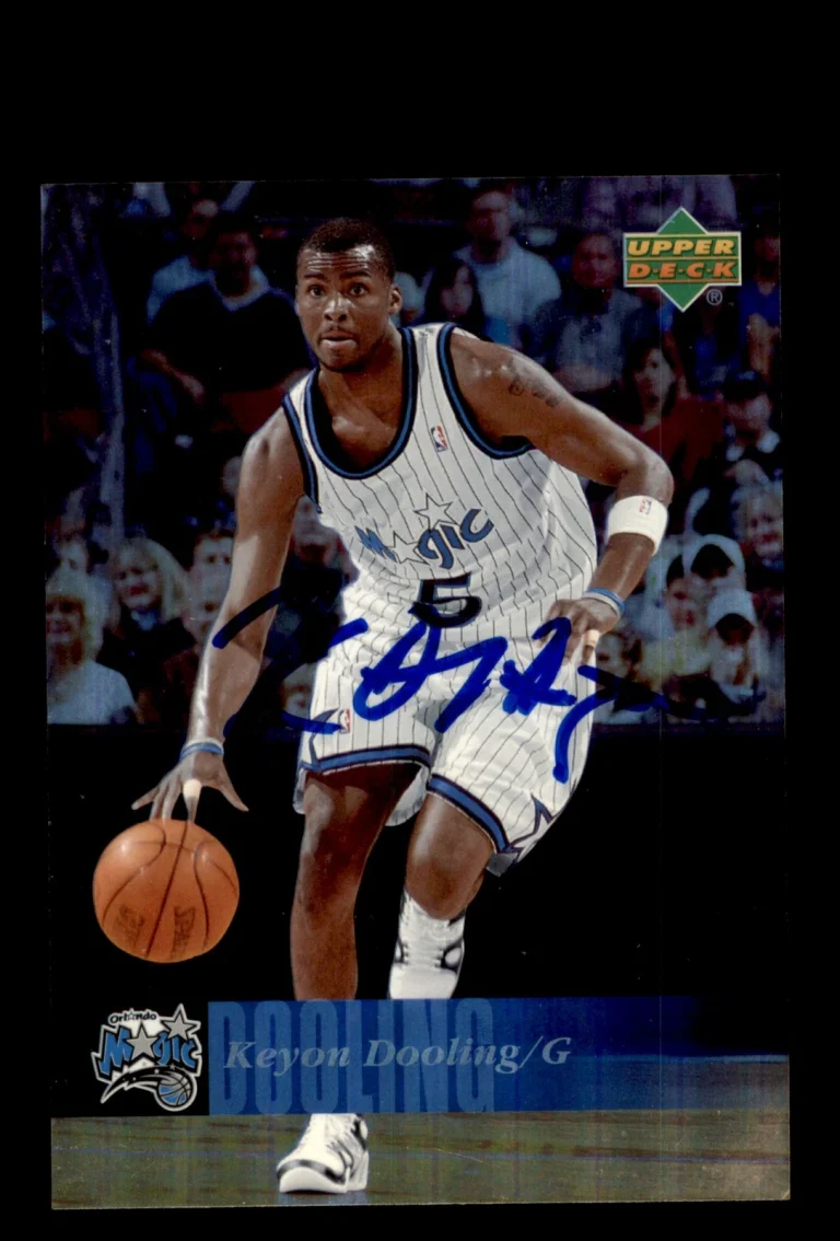 Signed Basketball Card Auto Keyon Dooling 2006-07 Upper Deck Reserve #139 Magic