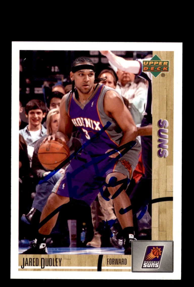 Signed Basketball Card Auto Jared Dudley 2008-09 Upper Deck Lineage #184 Suns