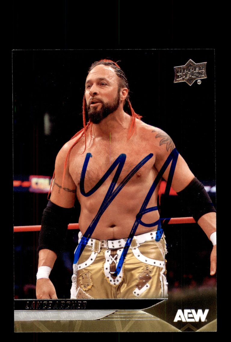Signed Wrestling Card Auto Lance Archer 2025 Upper Deck AEW #31