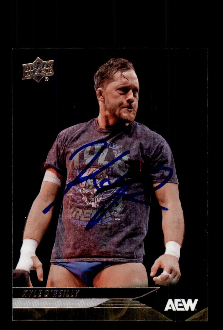 Signed Wrestling Card Auto Kyle O’Reilly 2025 Upper Deck AEW #2