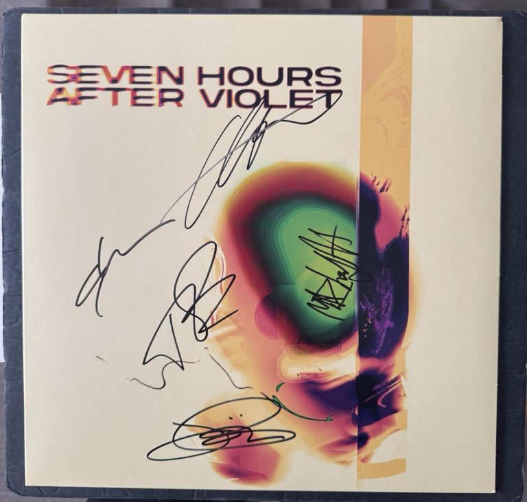 Seven Hours After Violet Band Signed Vinyl Autographed JSA COA Shavo Odadjian