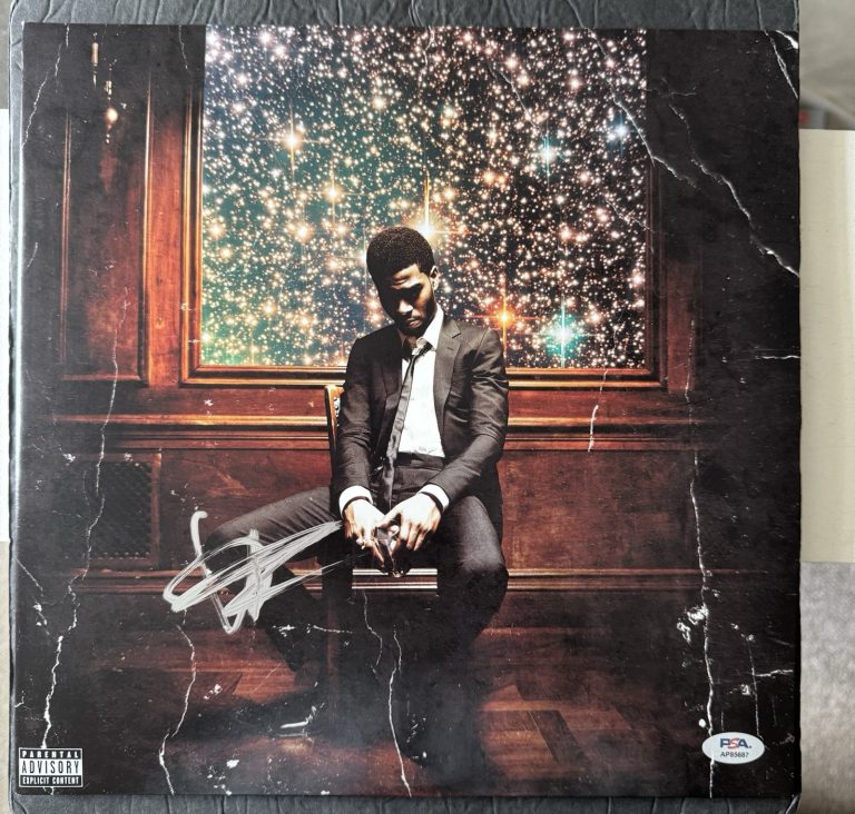 Kid Cudi Signed Autographed Man On The Moon 2 II Vinyl Record Rager Psa/Dna Coa