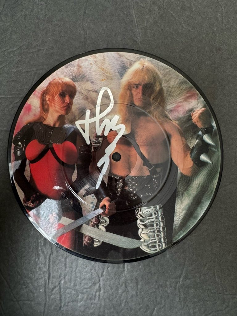 Thor Vinyl Thunder On The Tundra Signed by Thor 7