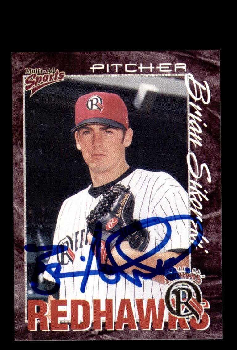 Signed Baseball Card Auto Brian Sikorski 2000 Multi-Ad Oklahoma RedHawks