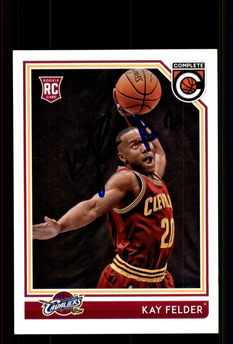 Signed Basketball Card Auto Kay Felder 2016-17 Panini Complete #43