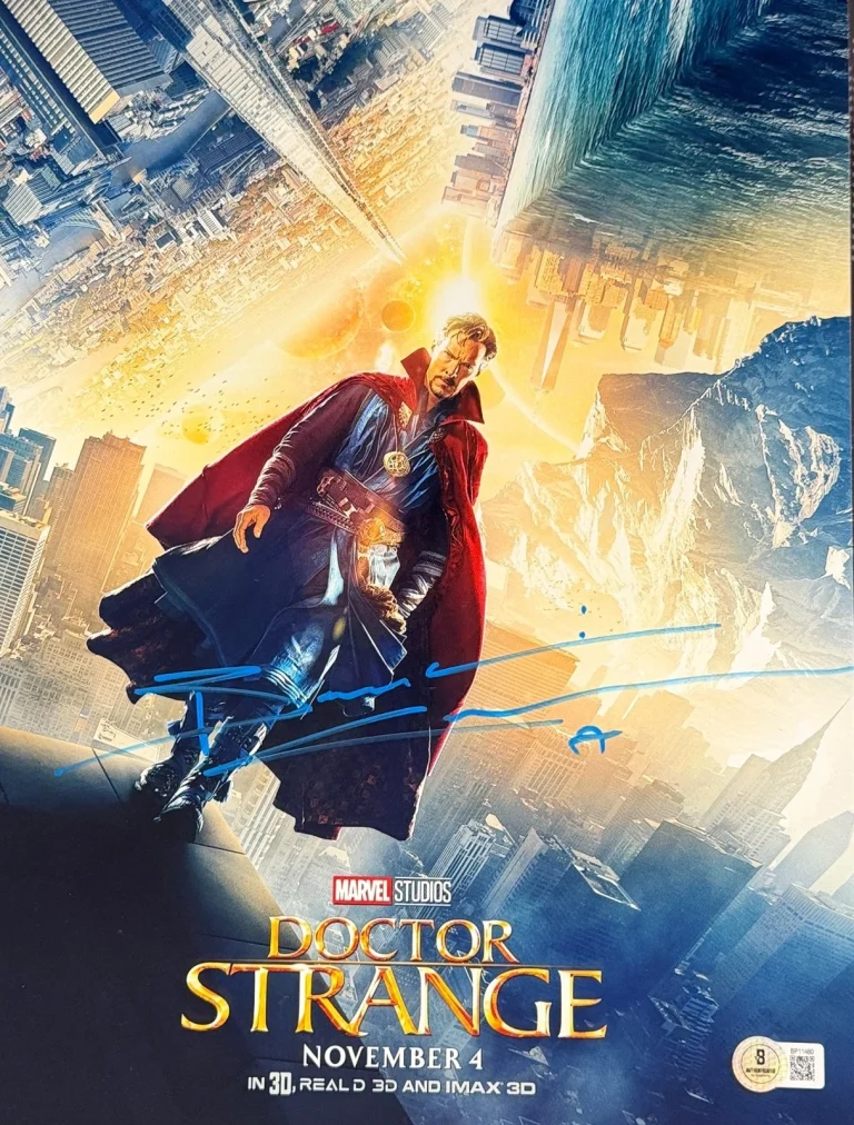 Benedict Cumberbatch Signed 11x14 Doctor Strange Marvel Autograph Beckett