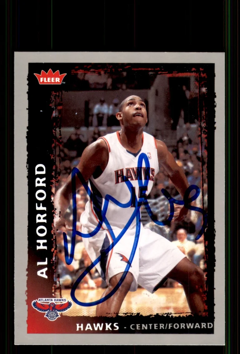 Signed Basketball Card Auto Al Horford 2008-09 Fleer #51 Atlanta Hawks