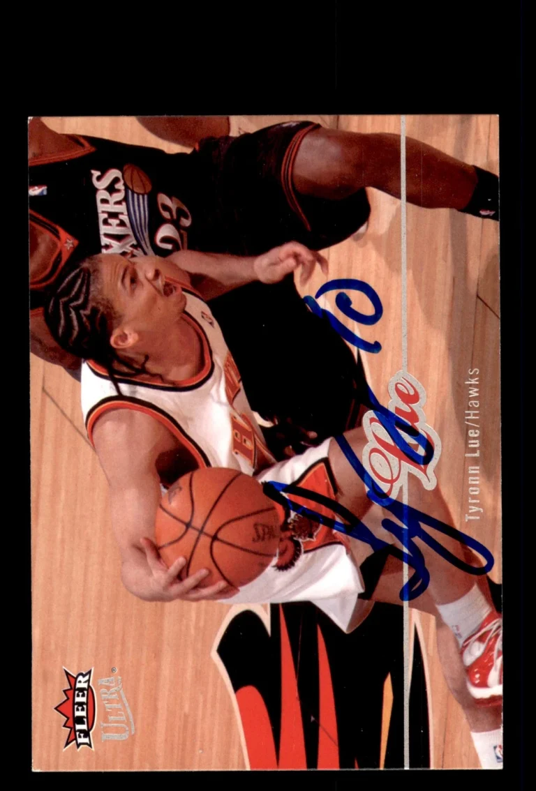 Signed Basketball Card Auto Tyronn Lue 2007-08 Ultra #7 Atlanta Hawks