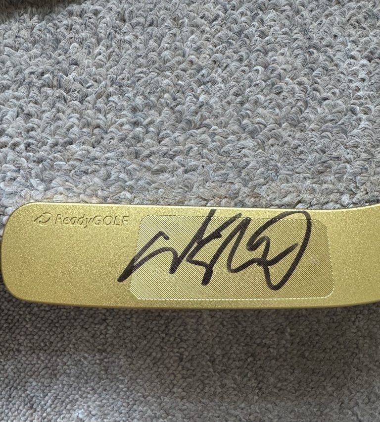 Adam Sandler Signed Ready Golf Limited Edition Happy Gilmore Gold Putter JSA COA