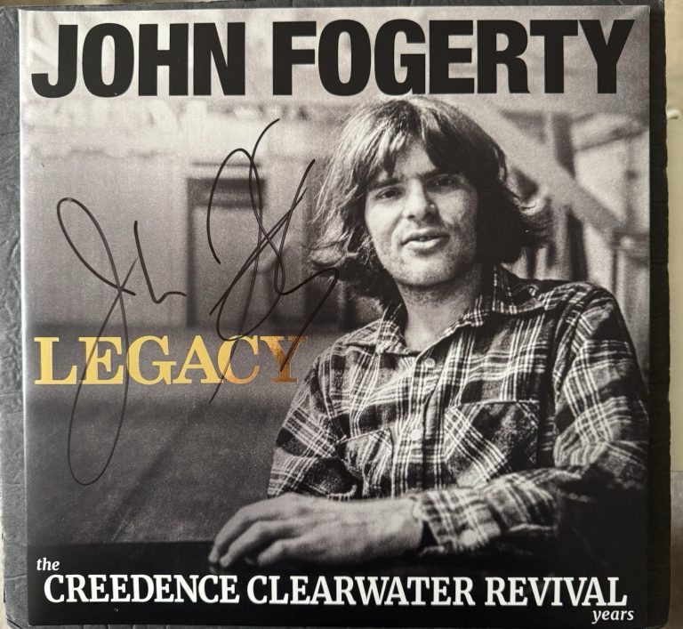 JOHN FOGERTY SIGNED VINYL LEGACY CREEDENCE CLEARWATER REVIVAL PSA/DNA AUTOGRAPH