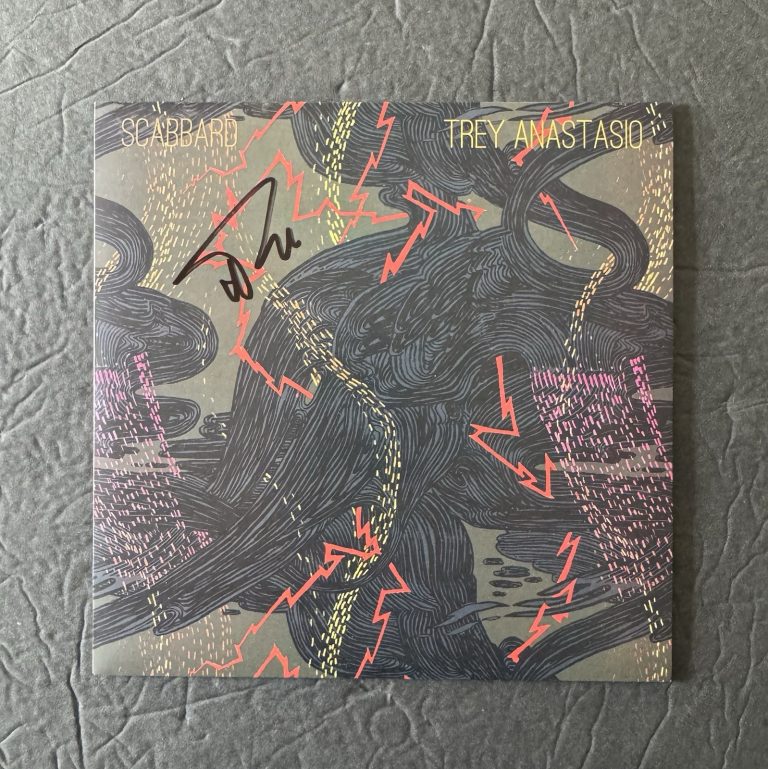 TREY ANASTASIO PHISH SIGNED AUTOGRAPH 7