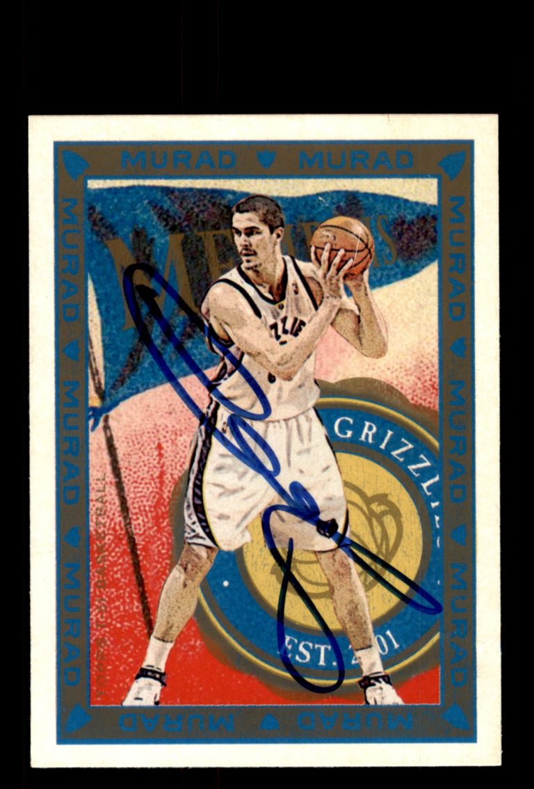 Signed Basketball Card Auto Darko Milicic 2008-09 Topps T-51 Murad #115