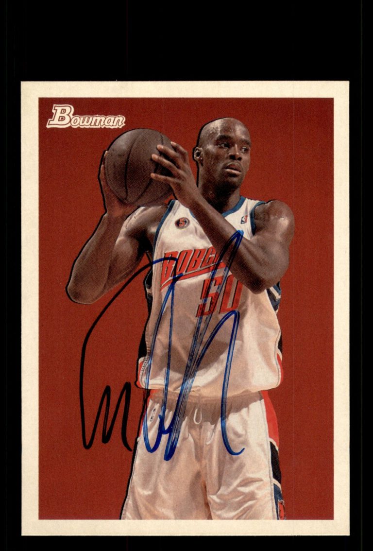 Signed Basketball Card Auto Emeka Okafor 2009-10 Bowman 48 #9 Charlotte Bobcats