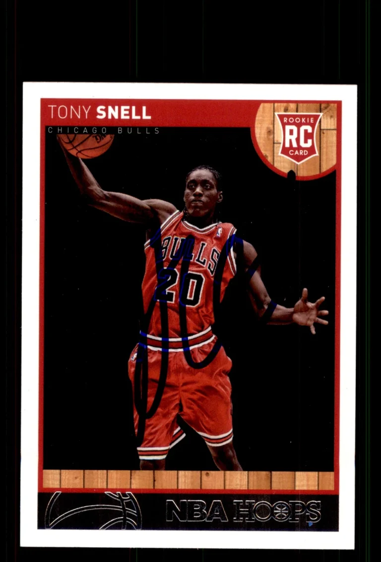 Signed Basketball Card Auto Tony Snell 2013-14 Hoops #280 Chicago Bulls