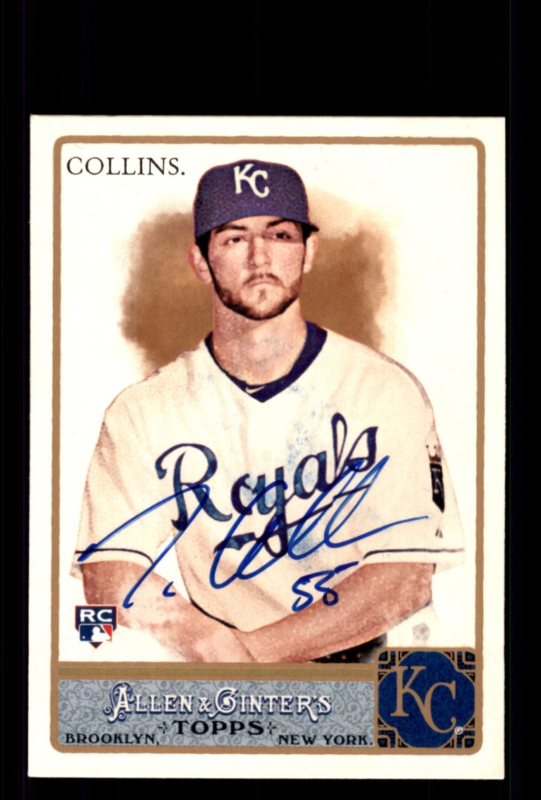 Signed Baseball Card Auto Tim Collins 2011 Topps Allen & Ginter #51 Royals