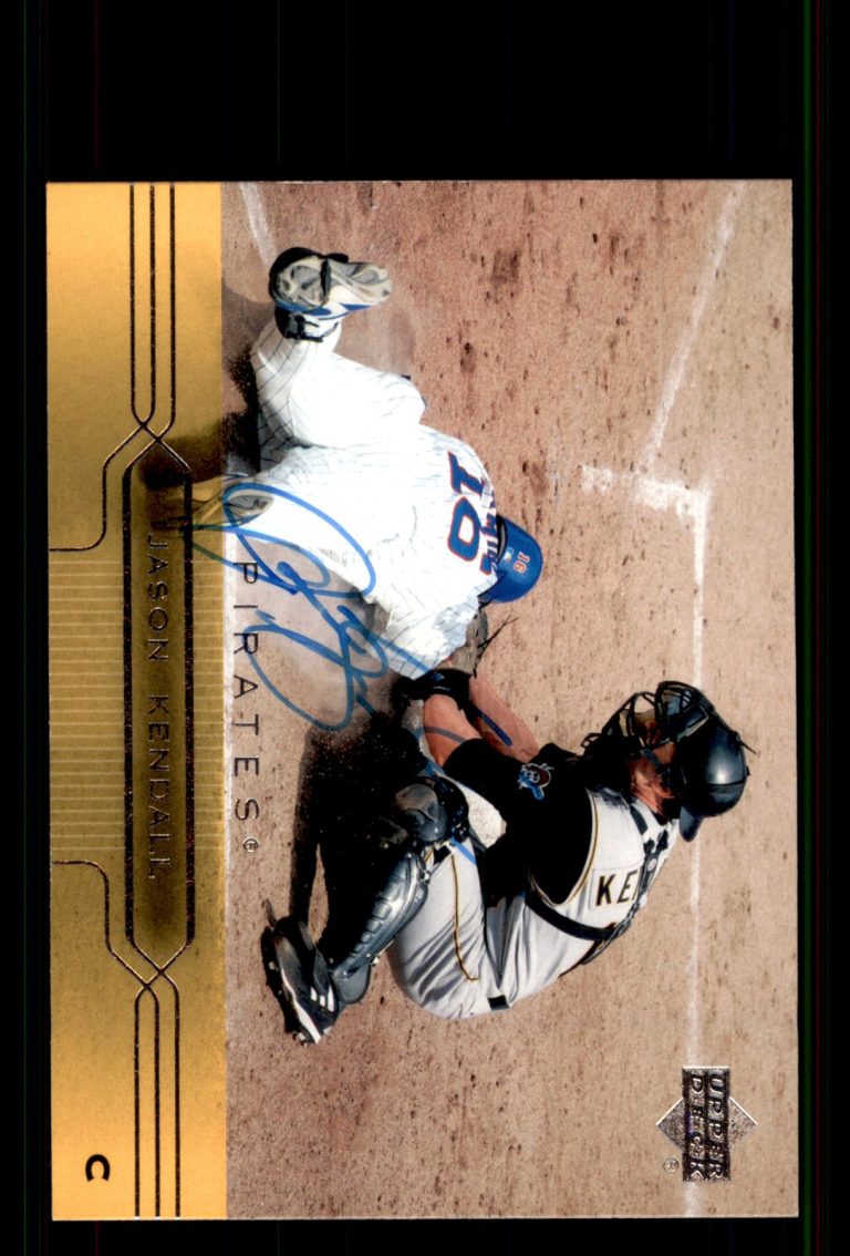 Signed Baseball Card Auto Jason Kendall 2005 Upper Deck First Pitch #158