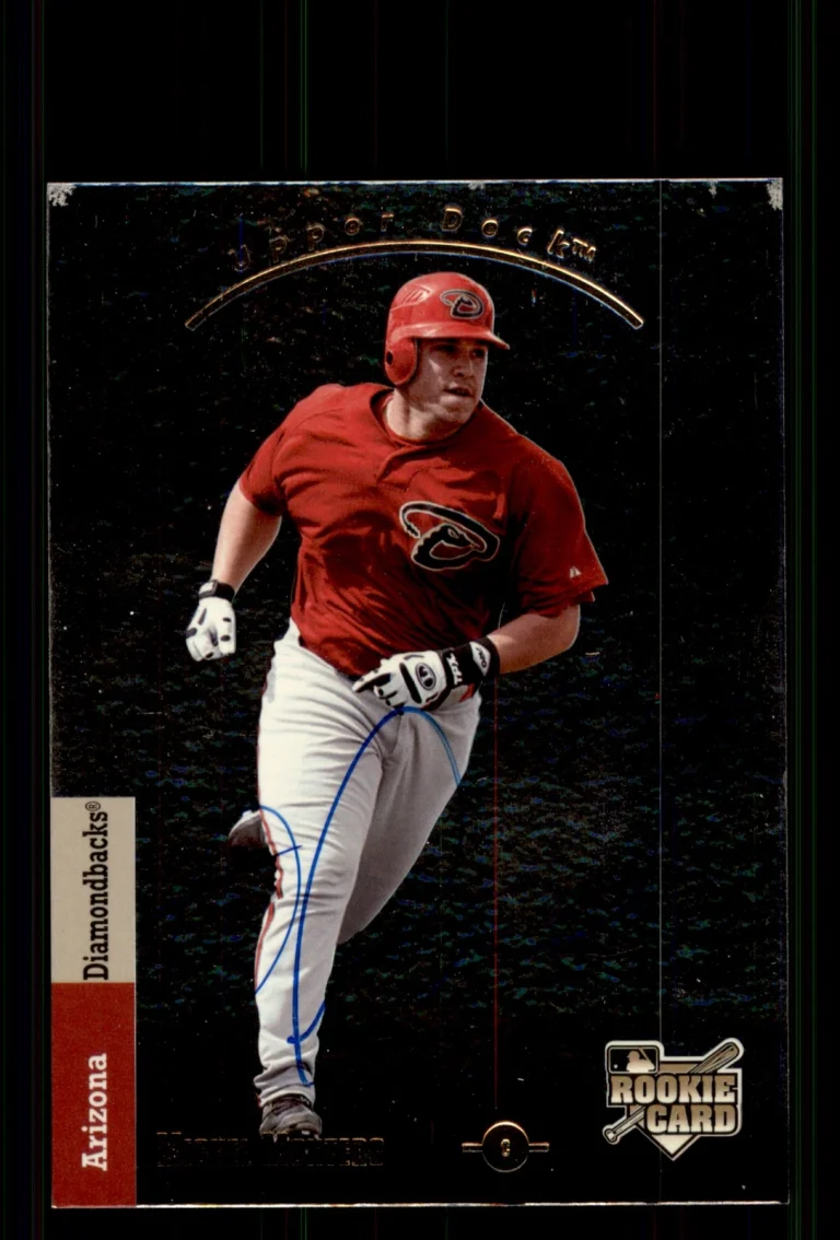 Signed Baseball Card Auto Miguel Montero 2007 SP Rookie Edition #217