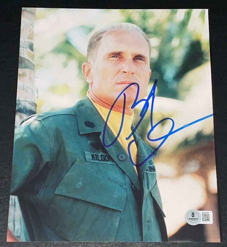 Robert Duvall Signed Autograph 8x10 Photo Authentic Apocalypse Now Beckett BAS