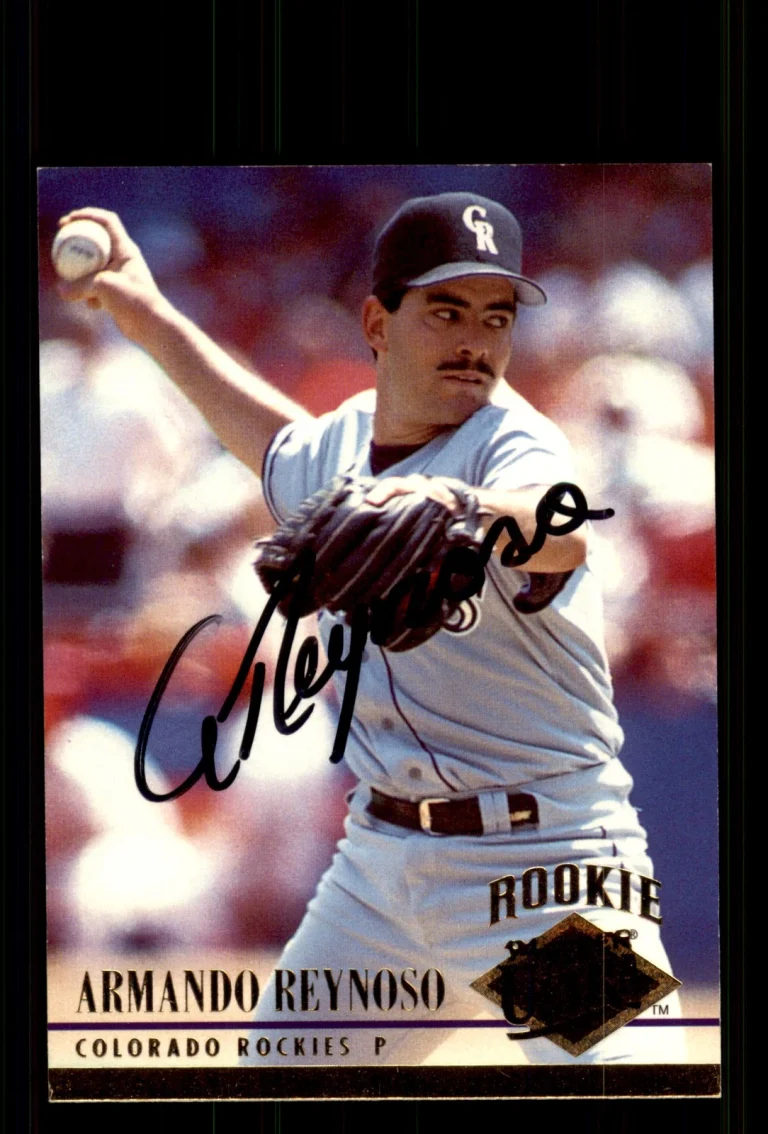 Signed Baseball Card Auto Armando Reynoso 1994 Ultra #188 Colorado Rockies