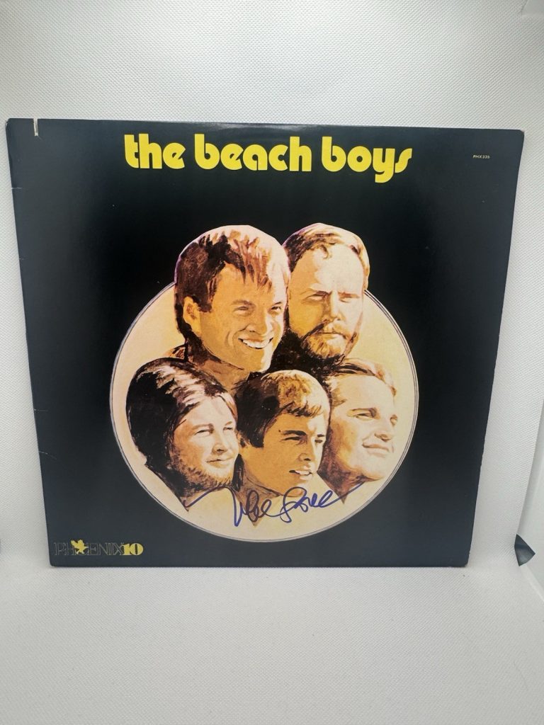 MIKE LOVE SIGNED VINYL SELF TITLED BEACH BOYS AUTOGRAPH JSA COA RECORD LP