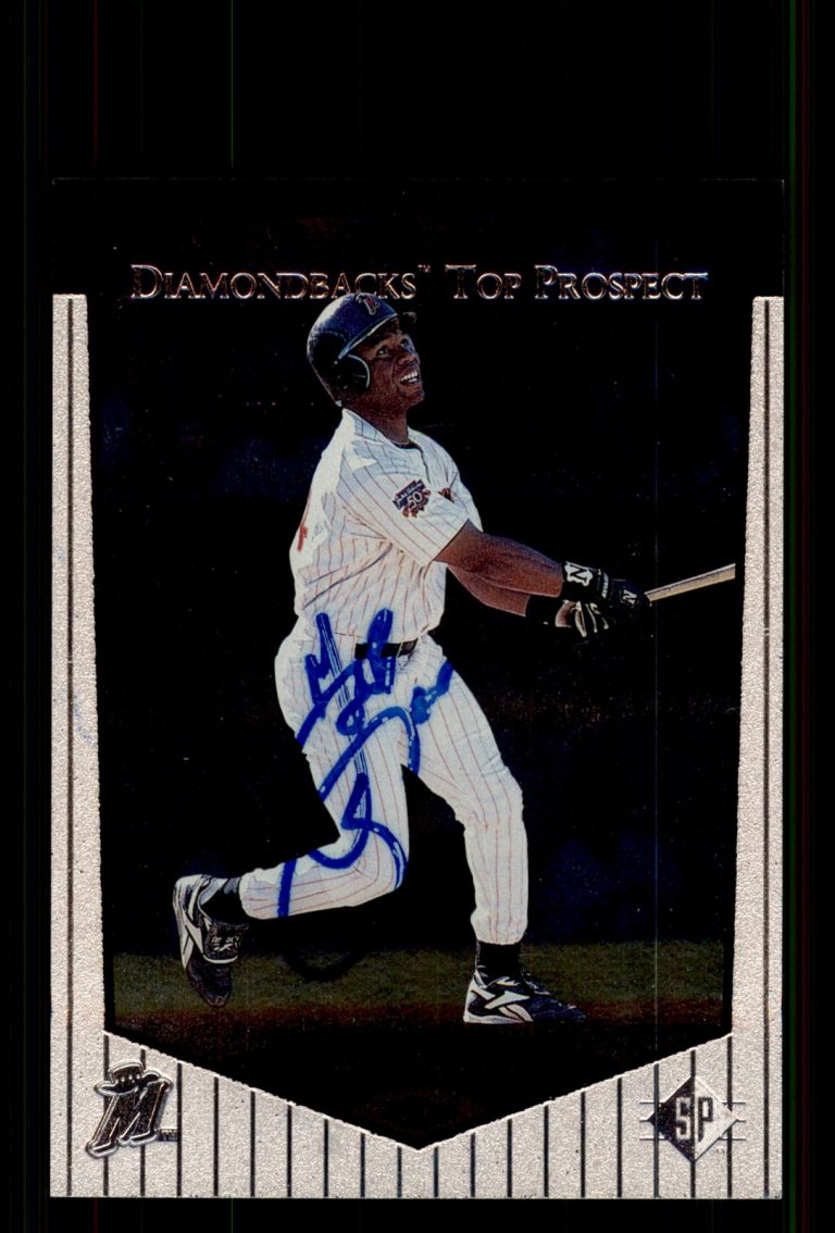 Signed Baseball Card Auto Mike Stoner 1998 SP Top Prospects #16 Mavericks