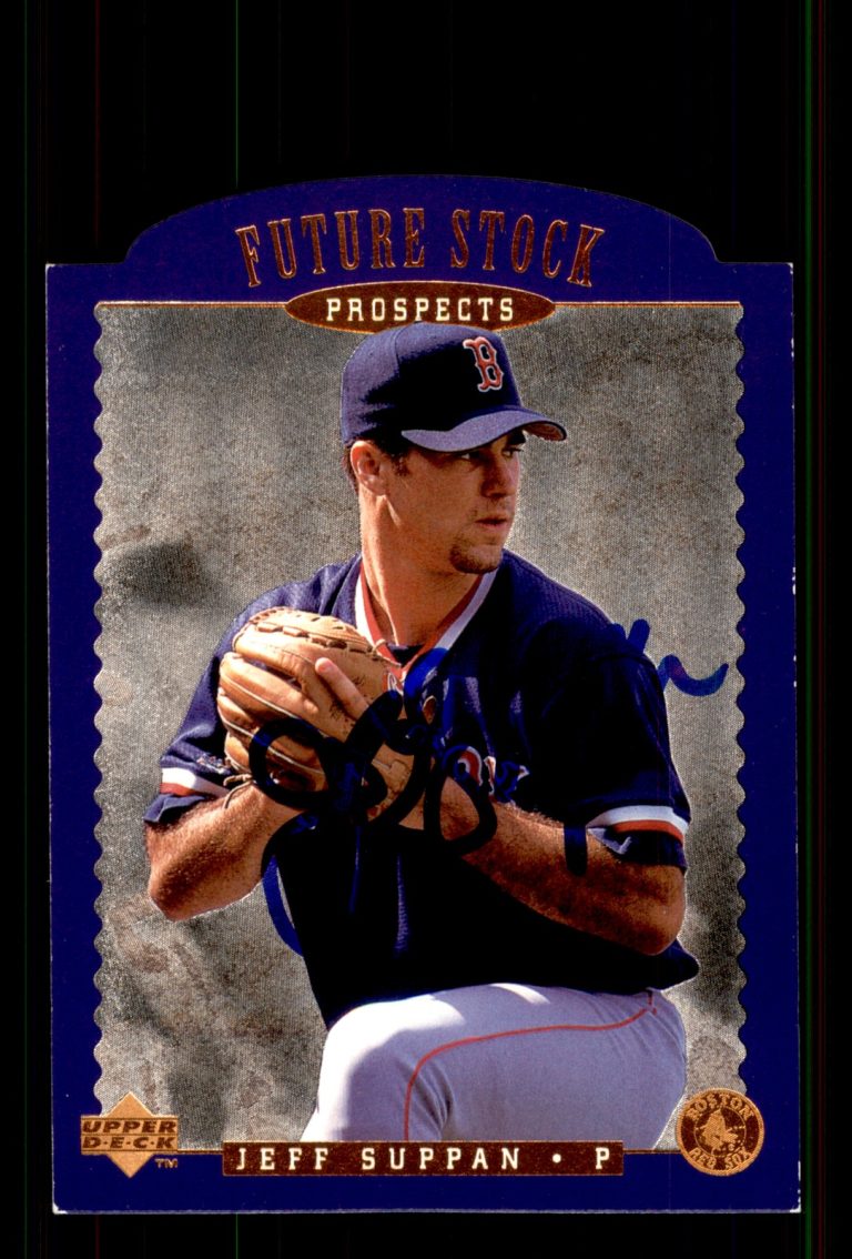 Signed Baseball Card Auto Jeff Suppan 1996 Upper Deck #FS20 Boston Red Sox