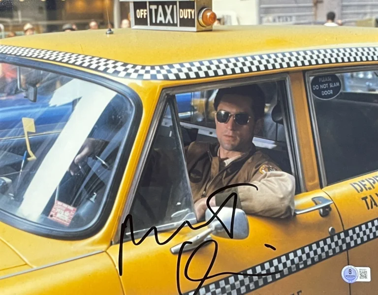 Robert Deniro Signed 11x14 Photo Taxi Driver Authentic Autograph Beckett