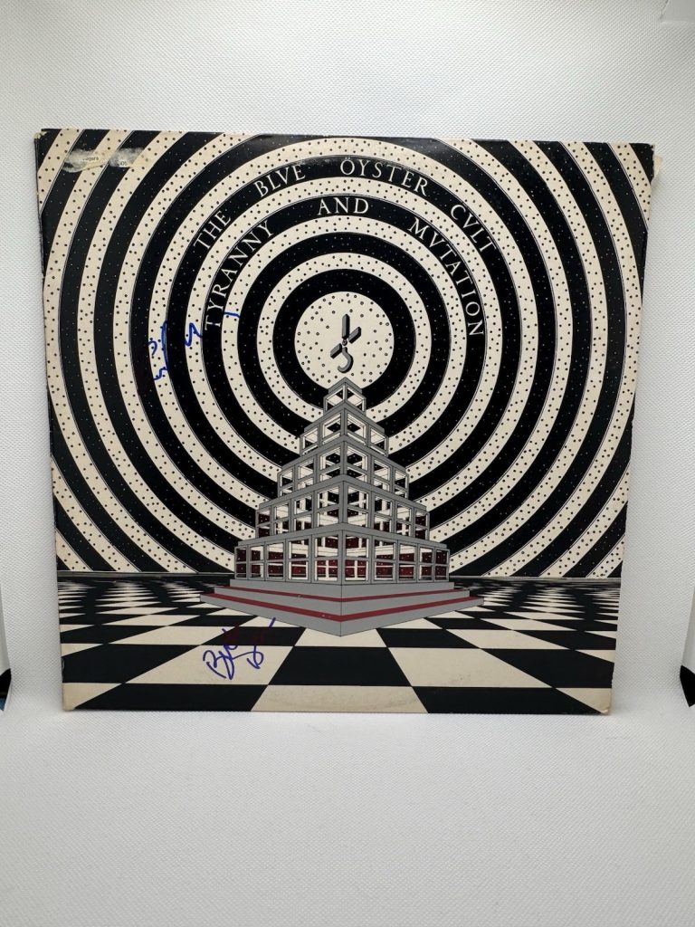 Blue Oyster Cult Signed Vinyl Tyranny And Mutation JSA Buck Dharma Eric Bloom
