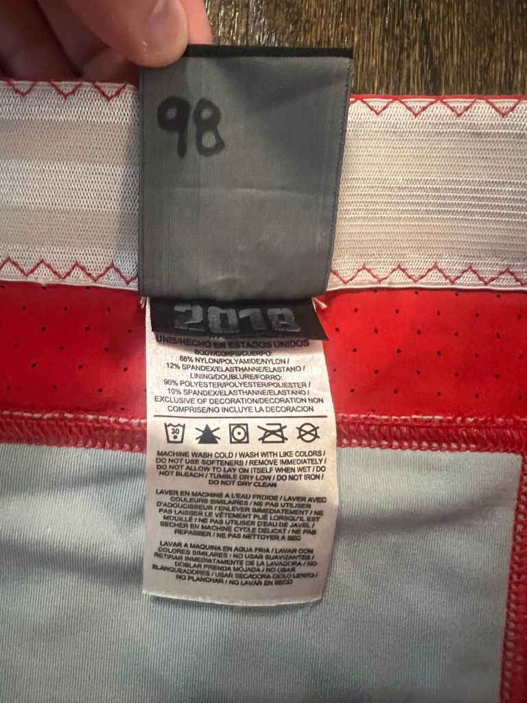 GAME USED ? ISSUED KANSAS CITY CHIEFS RED FOOTBALL PANTS 2018 Xavier Williams