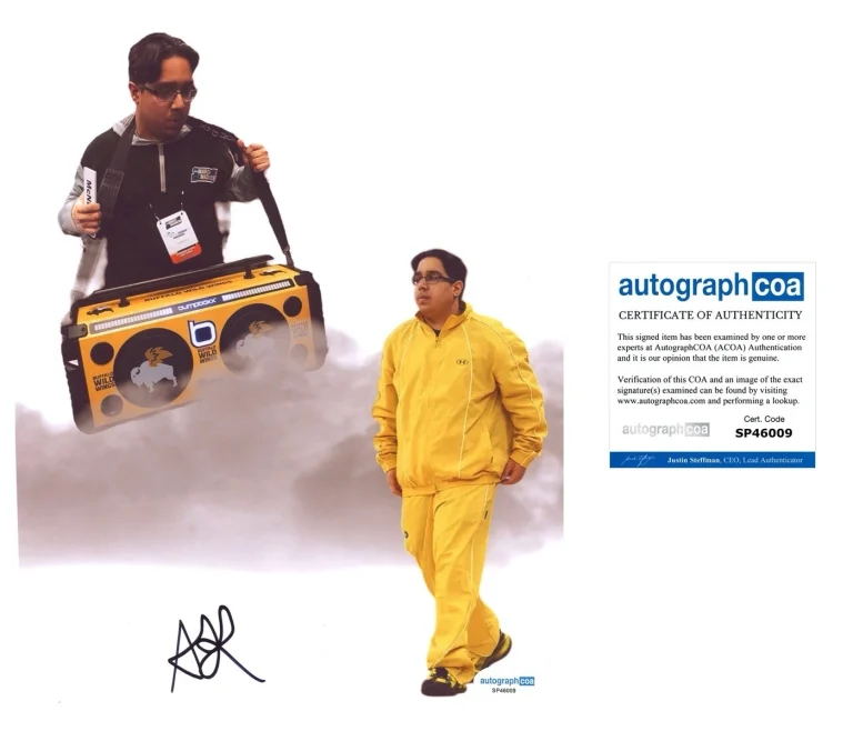 Amir “Aura” Khan Signed Autographed Photo McNeese State BOOMBOX ACOA COA