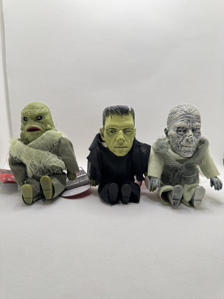 Universal Monster Screamers Frankenstein Mummy Creature Figure Lot Monsterville