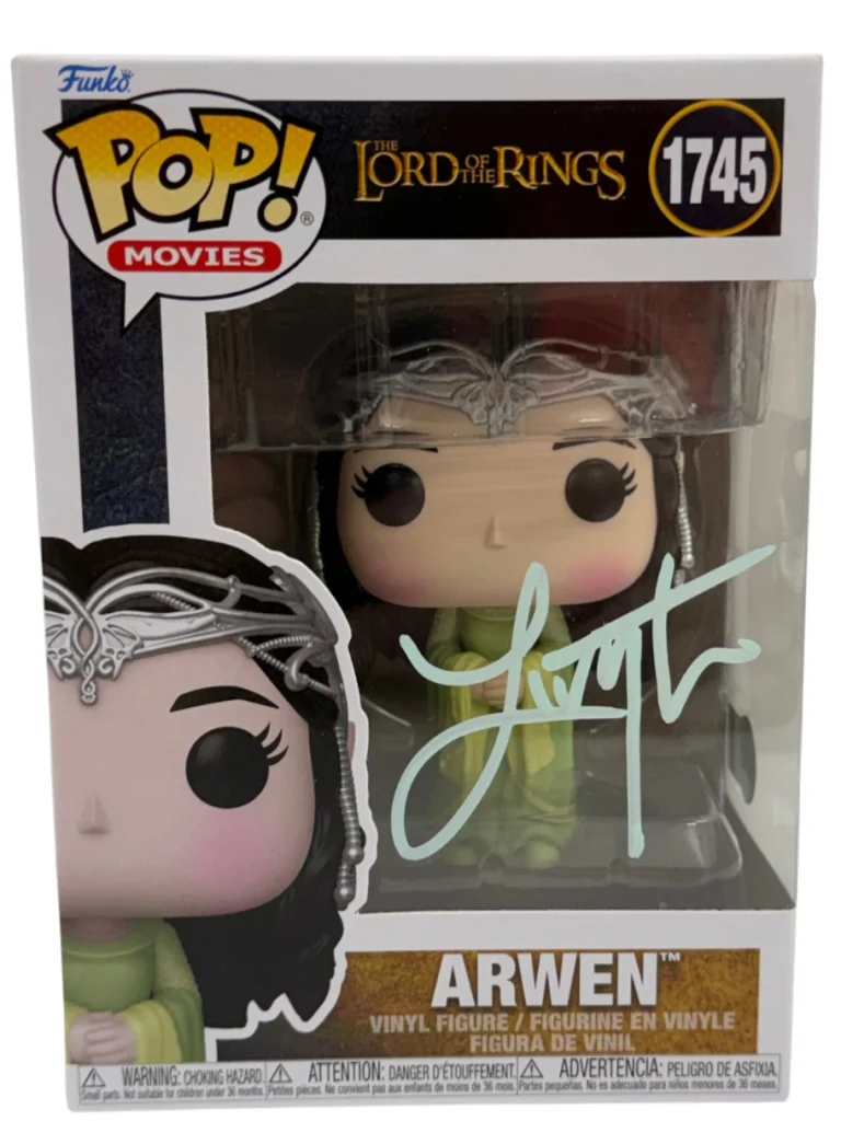 Liv Tyler Signed Arwen Funko The Lord of The Rings Autograph Beckett Witness