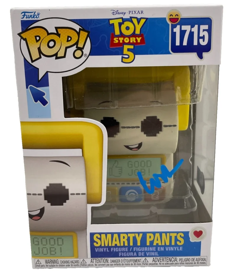 Conan O'Brien Signed Smarty Pants Funko Toy Story 5 Authentic Autograph Beckett