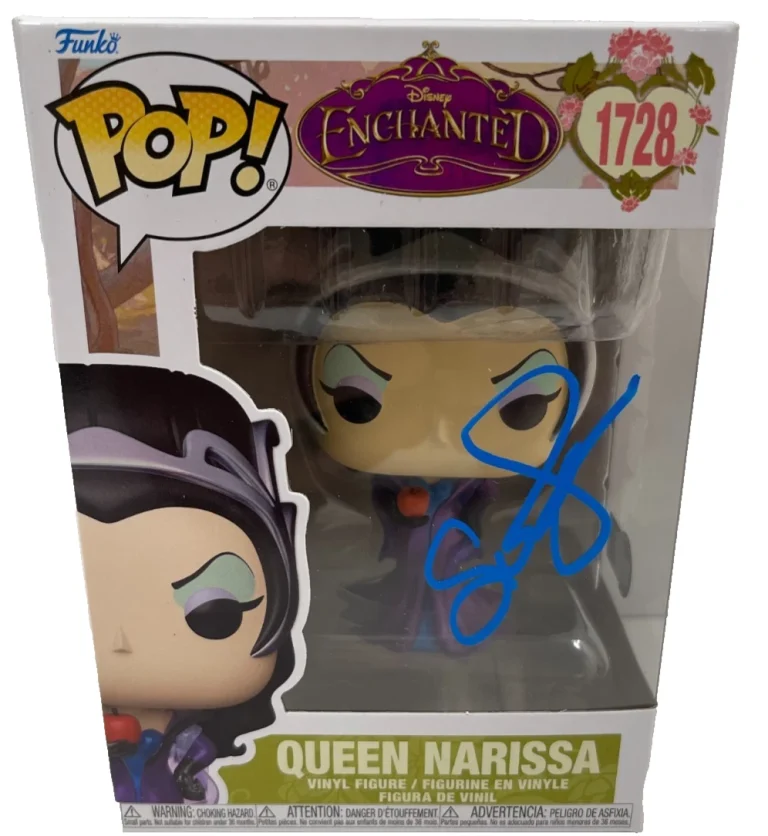 Susan Sarandon Signed Queen Narissa Funko Enchanted Authentic Autograph Beckett