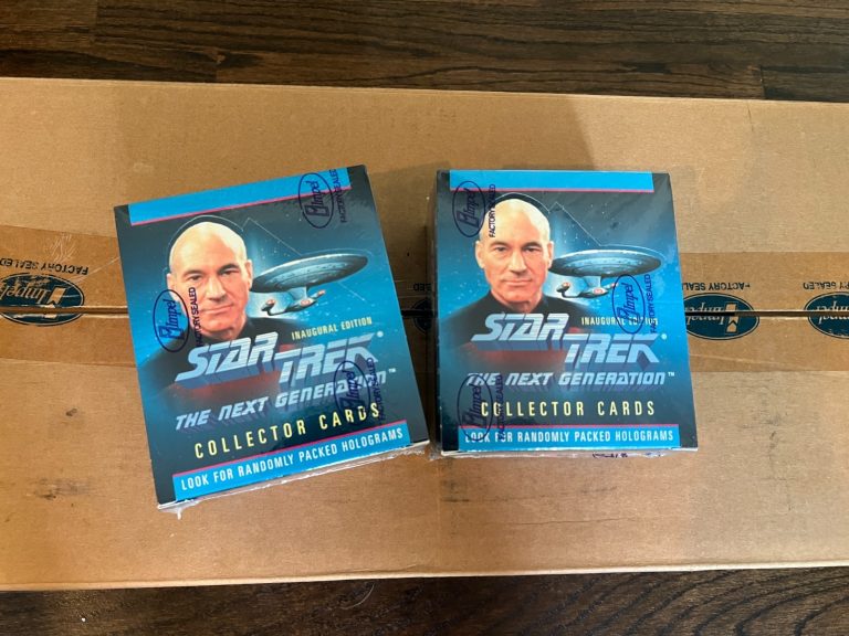 (2) 1992 Star Trek Next Generation Sealed Box Lot - Case Fresh