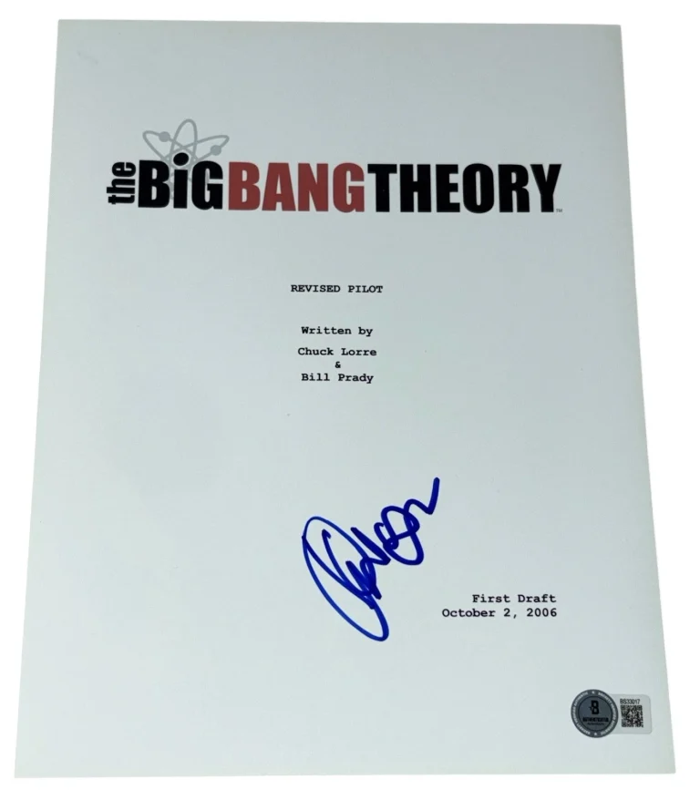 Kunal Nayyar Signed Autograph The Big Bang Theory 