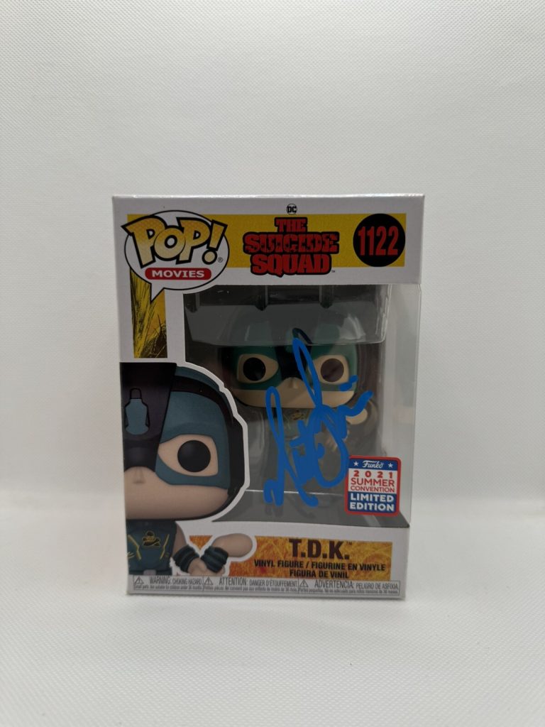 Nathan Fillion Signed Autographed TDK Suicide Squad Funko Pop 1122 Psa/Dna Coa