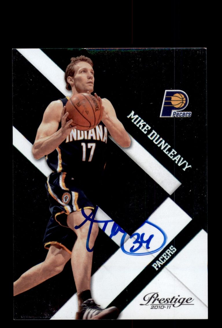 Signed Basketball Card Auto Mike Dunleavy Jr. 2010-11 Panini Prestige #19 /499