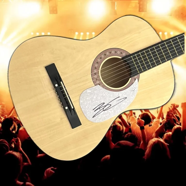 GFA Bottoms Up Country Star  * BRANTLEY GILBERT *  Signed Acoustic Guitar COA