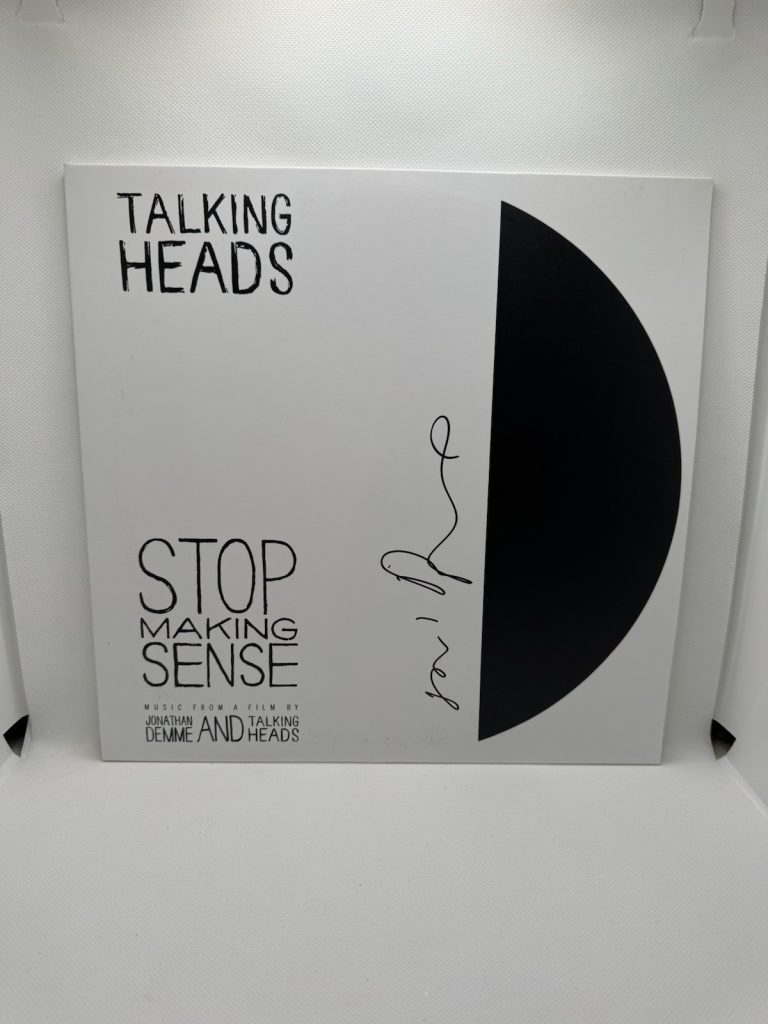 DAVID BYRNE SIGNED TALKING HEADS STOP MAKING SENSE VINYL  AUTOGRAPH JSA COA