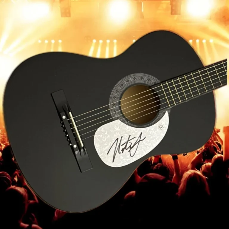 GFA Wildflower & Whiskey on You  * NATE SMITH *  Signed Acoustic Guitar COA